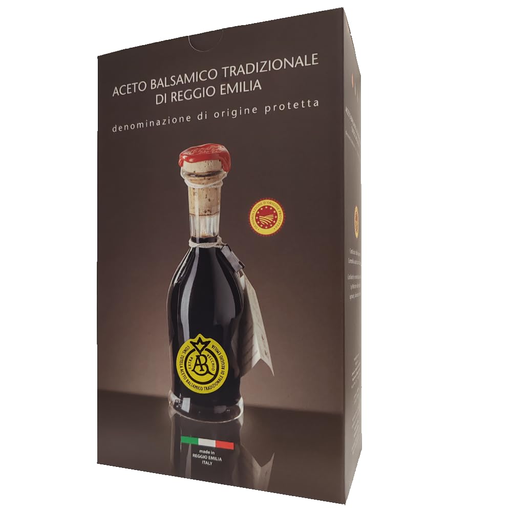 Tradycyjny ocet balsamiczny Reggio Emilia PDO - Srebrny biuleń - Ponad 20 lat