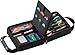 Casemaster Elite Black Nylon Dart Carrying Case; Holds 9 Darts, Steel Tip or Soft Tip, with Additional Pockets, Tubes and Boxes for Extra Tips, Flights, Shafts and Large Containers for Other Accessories