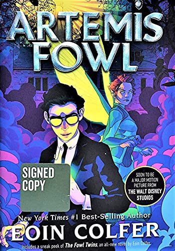 Artemis Fowl AUTOGRAPHED by Eoin Colfer (Signed Book)