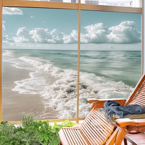 Vinilo Decorativo de Vidrio con Diseño Modern Rustic Ocean miniatura 4