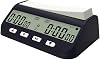 Chess Clock Digital Chess Timer for Board Games with Bonus & Delay Countdown Function, Professional Multifunction Portable Chess Clock TimerBlack