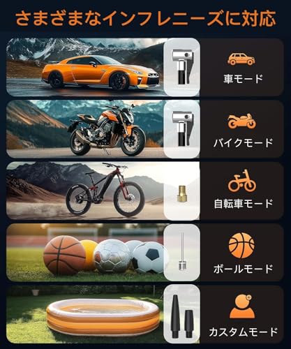 Riebex 電動空気入れ CZK-DC03 の商品画像 1