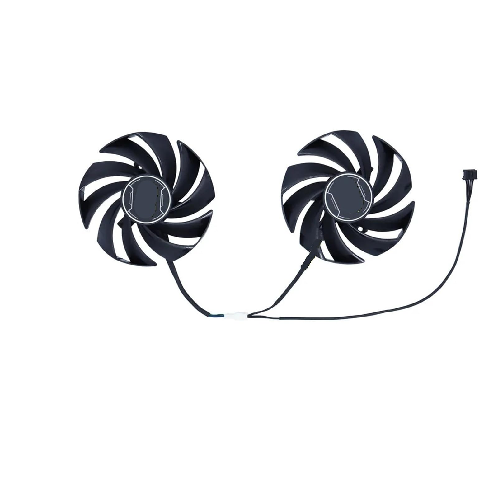 Compatible Con RTX,4060 VENTUS 2X BLACK OC 8G, 4060Ti VENTUS 2X BLACK OC 16GB,PLD09210S12HH Ventilador for Tarjeta Gráfica GPU Cooler