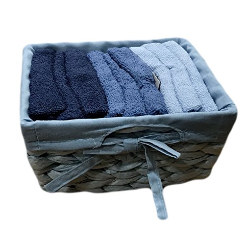 Daunex galtex cesto gift con 9 lavette morbide