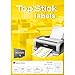 Produktbild TopStick 8660 Universal Etiketten DIN A4 mini (35,6 x 16,9 mm, 100 Blatt, Papier, matt) selbstklebend, bedruckbar, permanent haftend Adressaufkleber, 8.000 Klebeetiketten, weiß