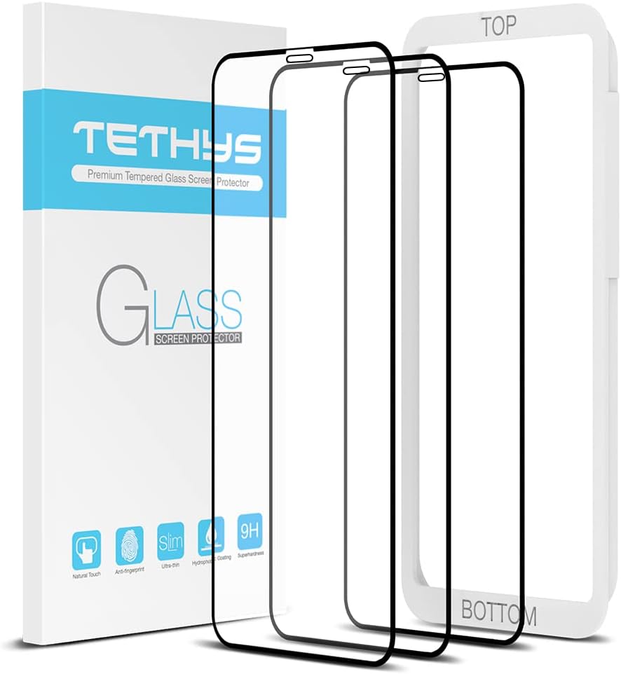 TETHYS Glass Screen Protector Designed for Apple iPhone 11