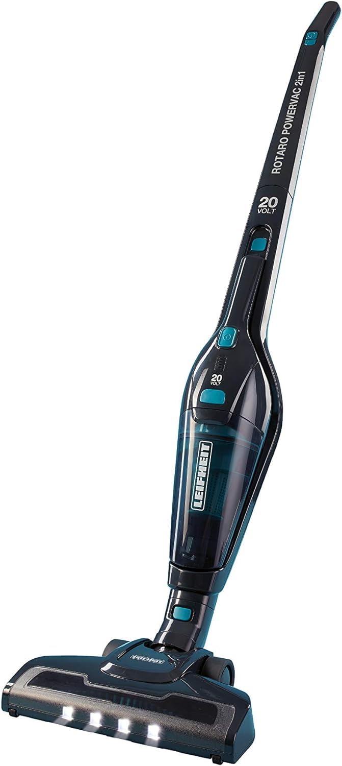 Leifheit Akkustaubsauger Rotaro PowerVac 2in1 20V, mit Handstaubsauger