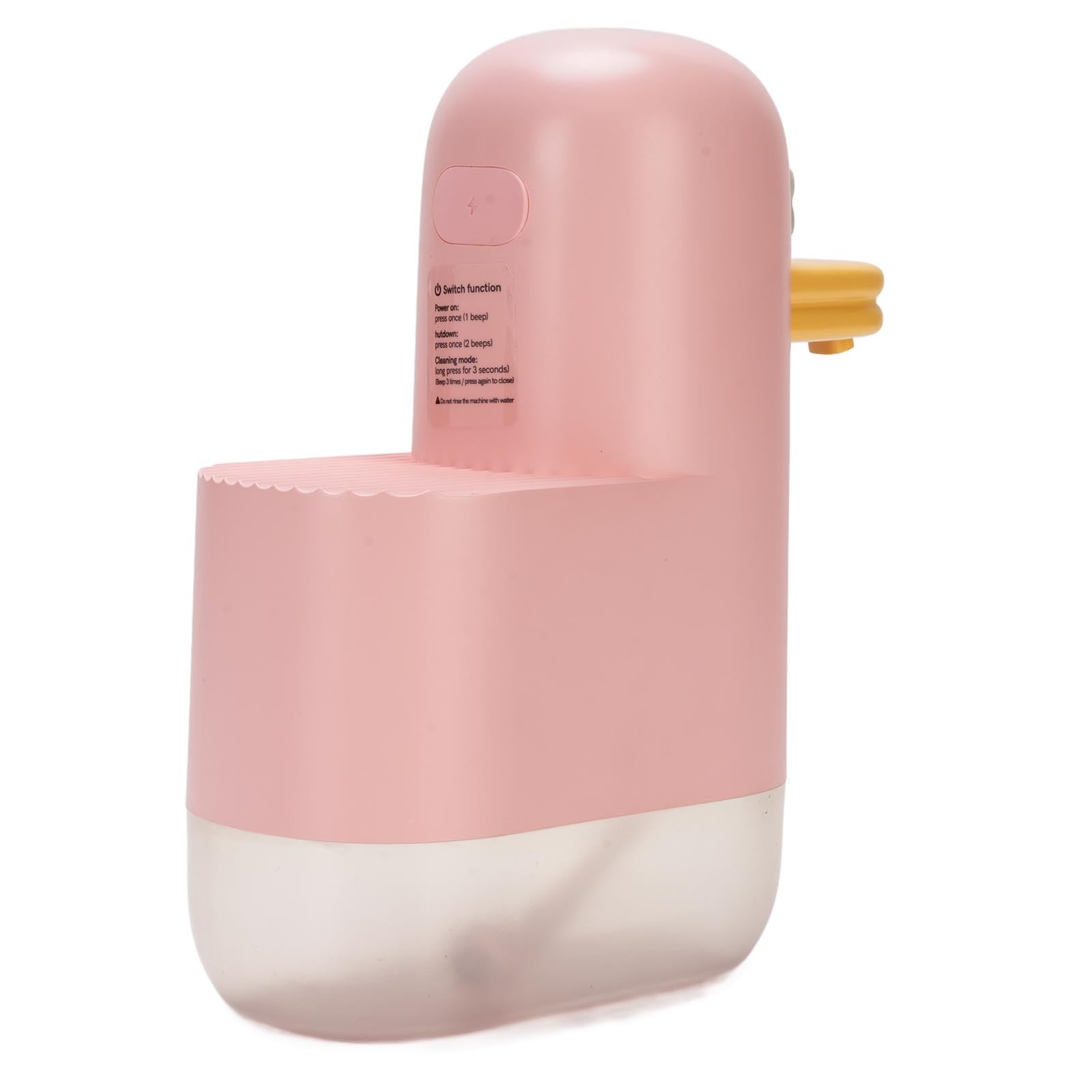 Cosiki Dispenser Automatico di Schiuma a Forma di Anatra, Dispenser Manuale con Rilevamento Intelligente, con Sensore Ad Alta Precisione con Batteria Ricaricabile da 1200 MAh, Ideale per Bagno, e