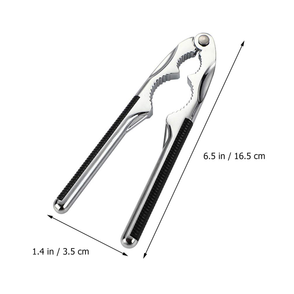 DOITOOL Zinc Alloy Walnut Heavy Duty Nutcracker Pecan Clip Set Multifunctional Cracker for Seafood