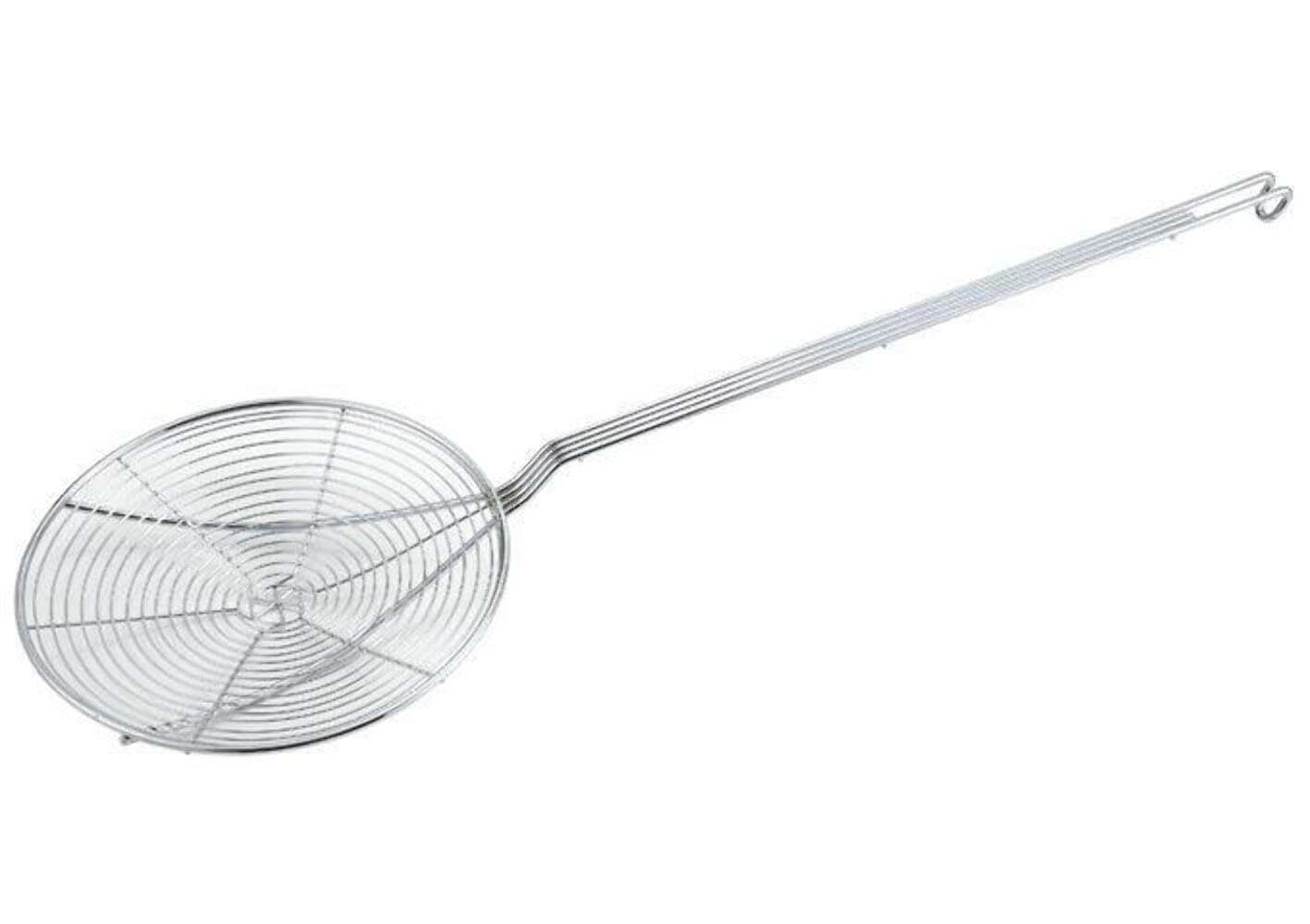 Spiral Skimmer by Winco – Nickel-Plated, Silver, Model scf-9
