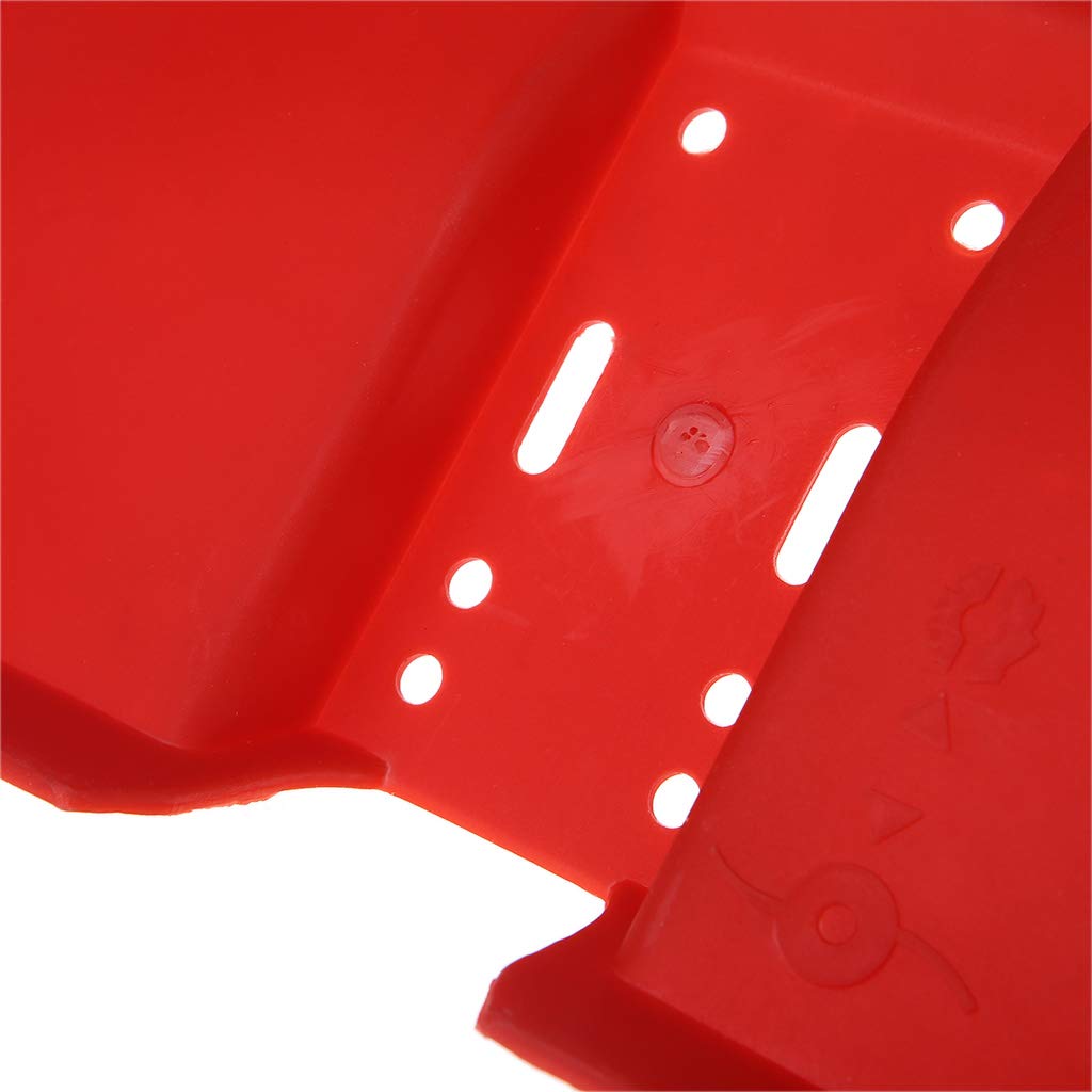 JOYKK CG520 430 Coperchio di Protezione per decespugliatore Grass Trimmer 26mm Blade Guard con Lama - Rosso