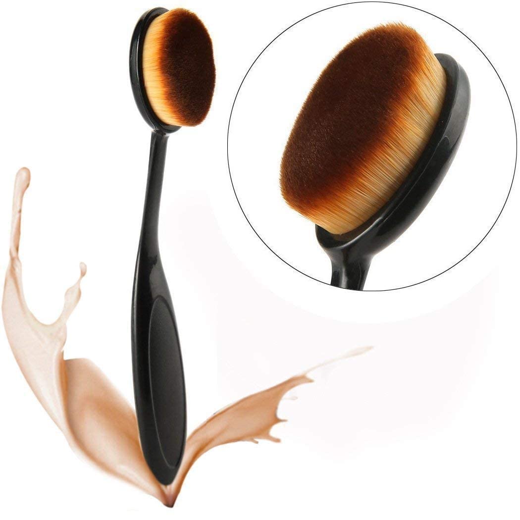 rich beauty Oval Makeup Brush Perfect Makeup Brush for Face Concealer, Contour Kit and Face Powder Foundation (pack of 1)-picture-28
