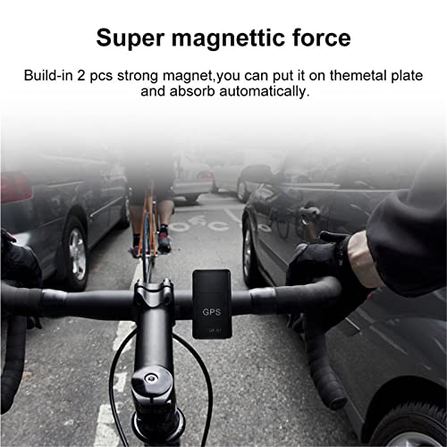 VOBOR GPS Tracker,Magnetischer Mini Auto Ortung für Senioren, Kinder- Duales Nachführsystem,400mAh bis zu 12 Tage Akkulaufzeit (im Standby-Modus),App und Webzugang