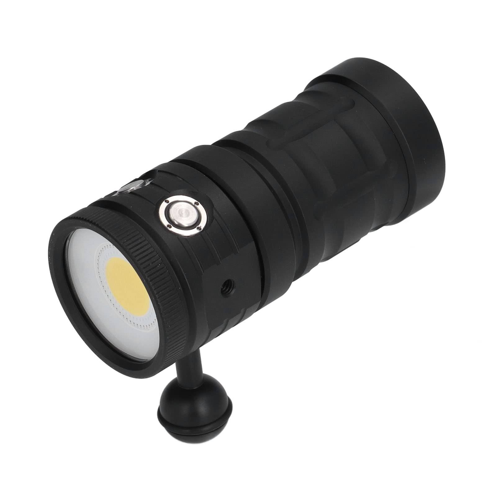 Linterna de buceo LED COB de 100 m con 3 colores de luz y 7 modos de iluminación