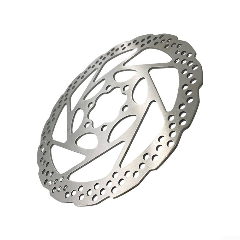 For Kukirin G2 Scooter Disc Brake 160mm Stainless Steel 6 Hole Built for and Responsive Braking in Various Conditions (1PC White)