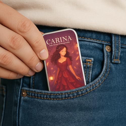 Image of Solid Perfume for Women Duo - Carina & Juvelle (10g x 2, 20g) | Alcohol-Free Long Lasting Perfume Balm | Sweet Floral & Fruity Fragrance | Pocket Travel Perfume Gift Set for Women