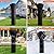 BROSYDA Patio Heater Covers with Zipper and Storage Bag for Outdoor Heaters, Waterproof, Snow-Resistant, Dust-Proof Covers for Propane Patio Heater, Black (89'' Height x 33" Dome x 19" Base)