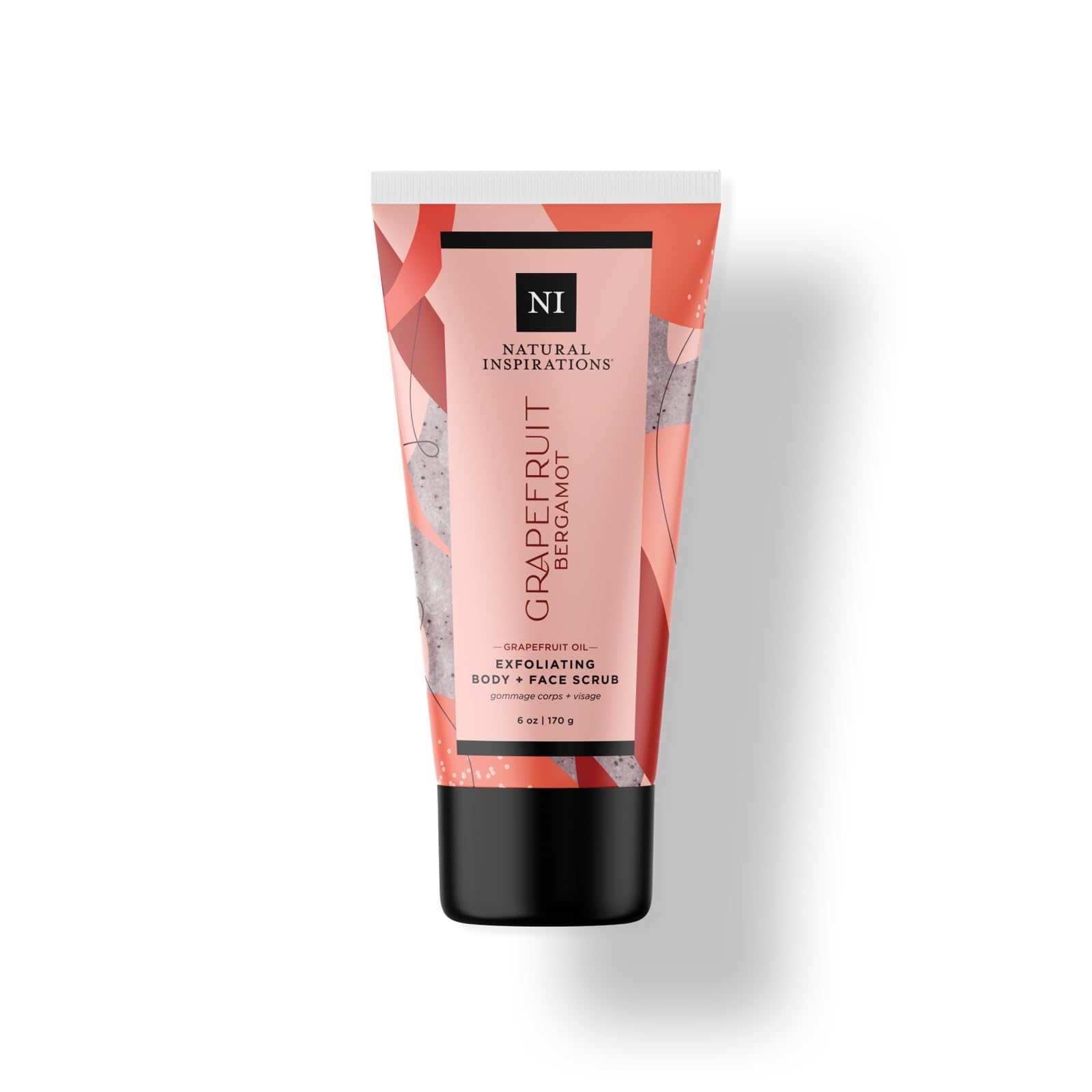 Grapefruit Bergamot Exfoliating Face + Body Scrub 6oz