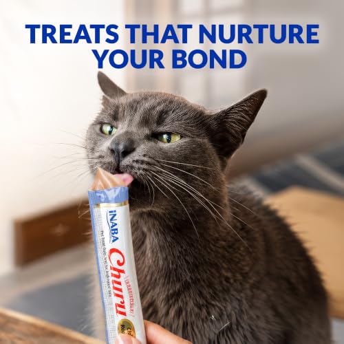 INABA Churu Lickable Purée Natural Cat Treats (Tuna Recipe, 4 Tubes) - image 9