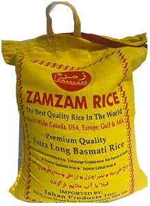 Zainab Riz Zamzam Premium Quality Basmati Rice Extra Long Grain : Amazon.ca ...