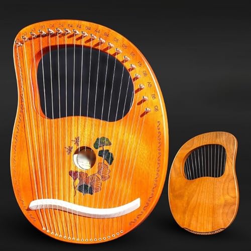 G 16A19 n[v MOobOA`[i[N[jONXt zf[MtgƂăK[thɍœK Lyre Harp(19-string-Case-Lotus)
