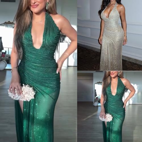 Robe dos nu scintillante pour vous sublimer en soirée - 7