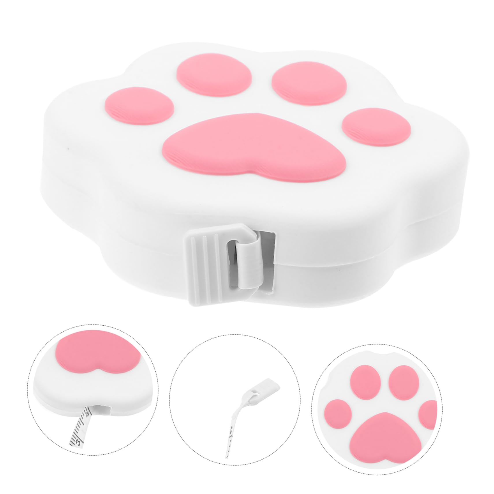 Homoyoyo 5 Piezas Portátil Retráctil Medición y Cuerpo Compacto y Ligero Casa y Oficina