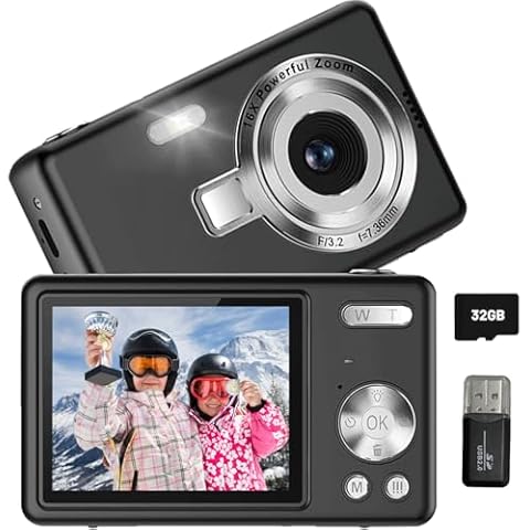 Jzbulo 1080P 44MP Compact Digital Camera Cover