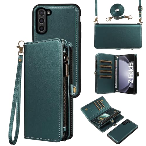 Coque Samsung Galaxy Z Fold 5 anti-rayures CSYBYW008 verte