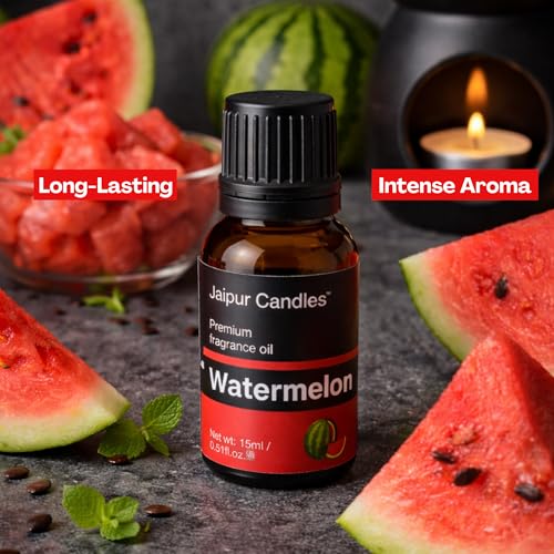 Image of Fragrance Oil | 15 ml | Aroma Oil for Home Fragrance | Best for Aromatherapy | Use in Diffusers, Candles, Air Fresheners (15ML, Watermelon)