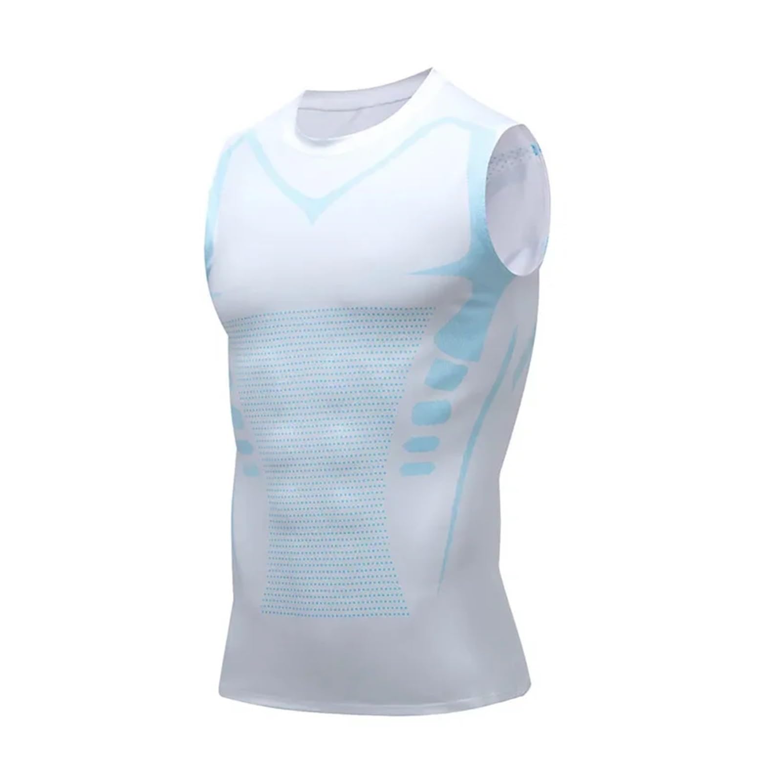 Copertura per Uomo Gilet Modellante for Uomo Tessuto for for Costruire Un Corpo Camicie Contenitive for La Pancia Canotta Fitness Allenamento Dimagrante Body Shaper
