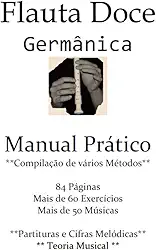 Livro de estudo para Flauta Doce Germânica