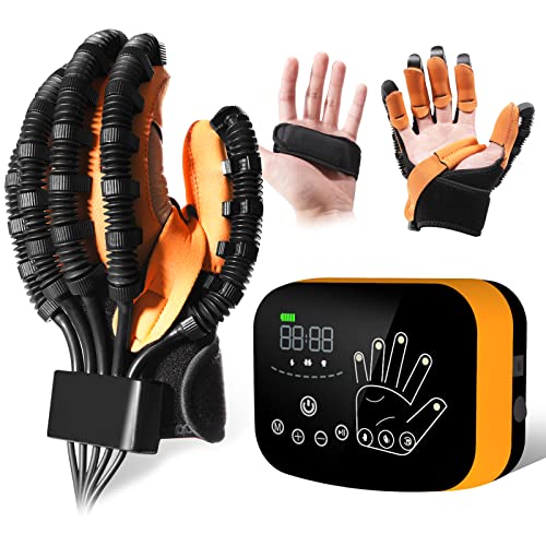 MZU Rehabilitation Robot Glove, Hand Robotic Rehabilitation Device, Hand Exercisers for Strength Therapy, Hand Rehab, Finger Rehabilitation Robotic Gloves, Stroke Glove.