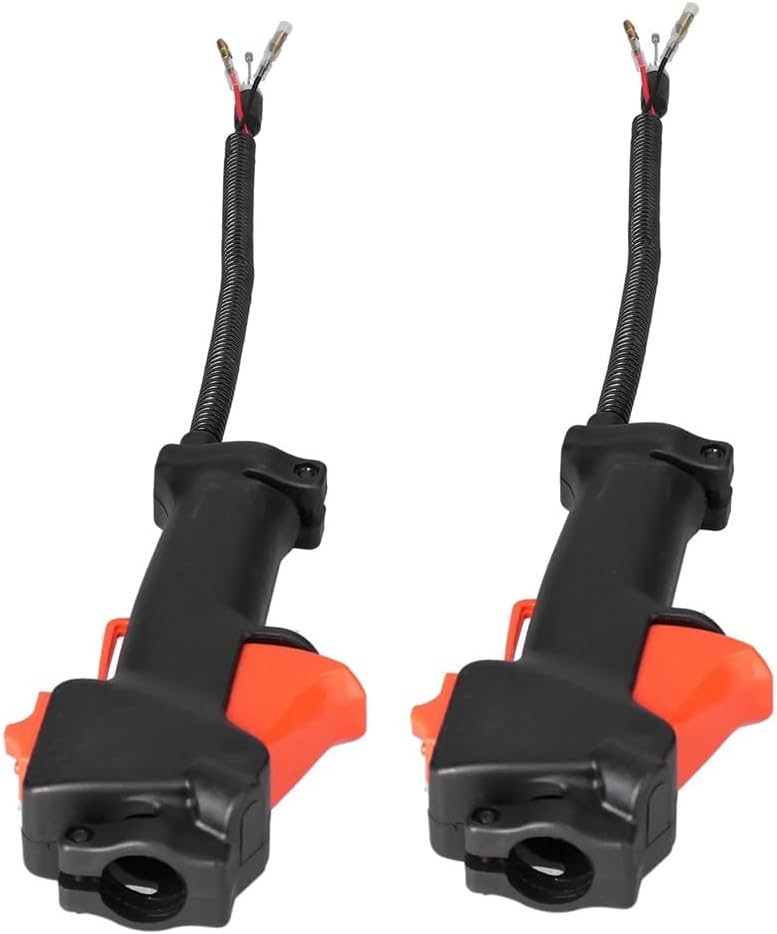 2PCS Handle Switch Throttle Trigger Holder Assembly Fit for FS75 FS80 FS85 Lawnmower Machine
