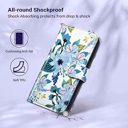 Ulak Compatible With Iphone 11 Pro Max Wallet Case For Women, Pu Leather Folio Flip Cover With Card Holder Kickstand Wrist Strap, Shockproof Protective Purse Case For Iphone 11 Pro Max (Blossom) #TOP4