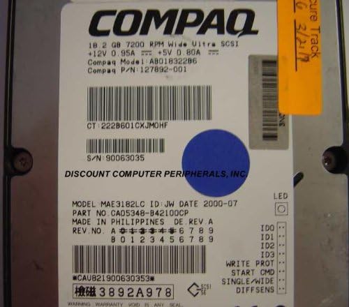 Compaq 199677-001 2.1GB SCSI 50 pin (199677001)