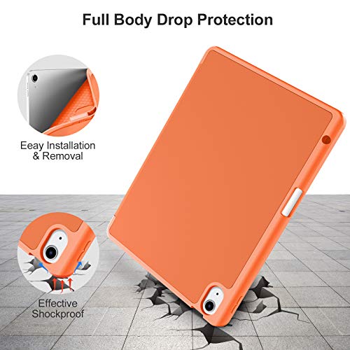Image of Akkerds for iPad Air 11 Inch Case M4 /M3 /M2, Air 5th /4th Gen 10.9, Coral