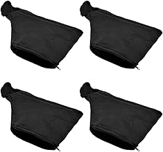 TRKETK 4 Piezas Bolsas para Aserrín, Bolsa de Recogida Ajustable Bolsas para el Polvo de Sierra Ingletadora Negra con Cremallera Bolsas para Herramientas Eléctricas Bolsas para Sierras de Mesa