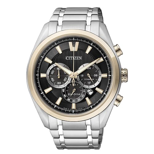Citizen Herren Armbanduhr Chrono Super-Titanium 43MM