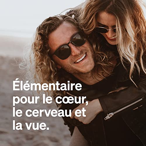 Omega 3 huile de poisson sauvages 2000mg – 365 oméga 3 gélules hautement dosées – huile à haute concentration en EPA 360mg & DHA 240mg – transformés et purifiés, issus de la pêche durable – Image 3