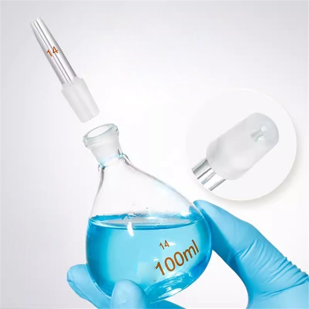 Vetreria da laboratorio Bottiglia di densità con picnometro di temperatura 5/10/25/50/100/250ml Picnometro di densità di polvere solida(100ml)