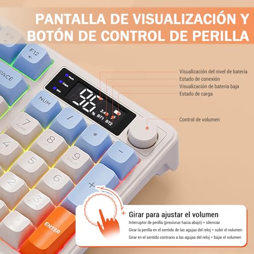 La Mejor Lista de Teclado y mouse inalambrico de esta semana. 15 Imagen adicional
