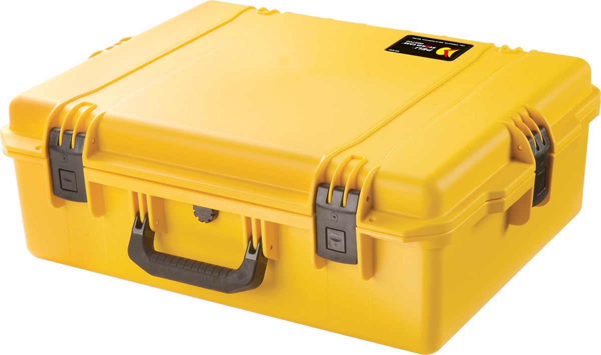 Pelican Storm Case, Waterproof Protective Hard Case, Yellow