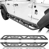 V8 GOD Gladiator Running Board Side Step Nerf Bar Side Rail Rock Slider w/Since 1941 for Jeep Gladia
