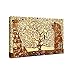 Wieco Art Tree of Life Modern Gallery Wrapped Giclee Canvas Print by Gustav Klimt Classical Oil Paintings Pictures on Canvas Wall Art Work for Living Room Bedroom Kitchen Dining Room Home Decor