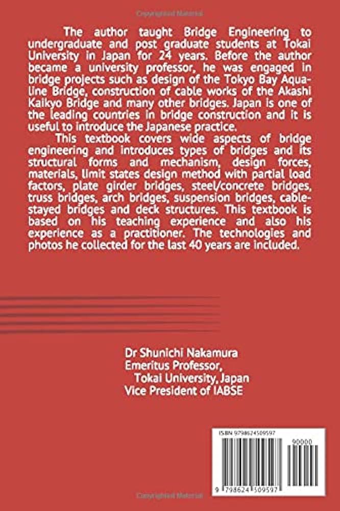 A Textbook of Bridge Engineering: Nakamura, Shunichi