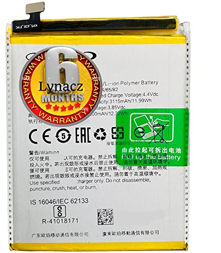 Image of Original BLP631 Battery Compatible with Oppo F3, F5, A77, F5 Youth (CPH1609, CPH1723, CPH2339, CPH1725)