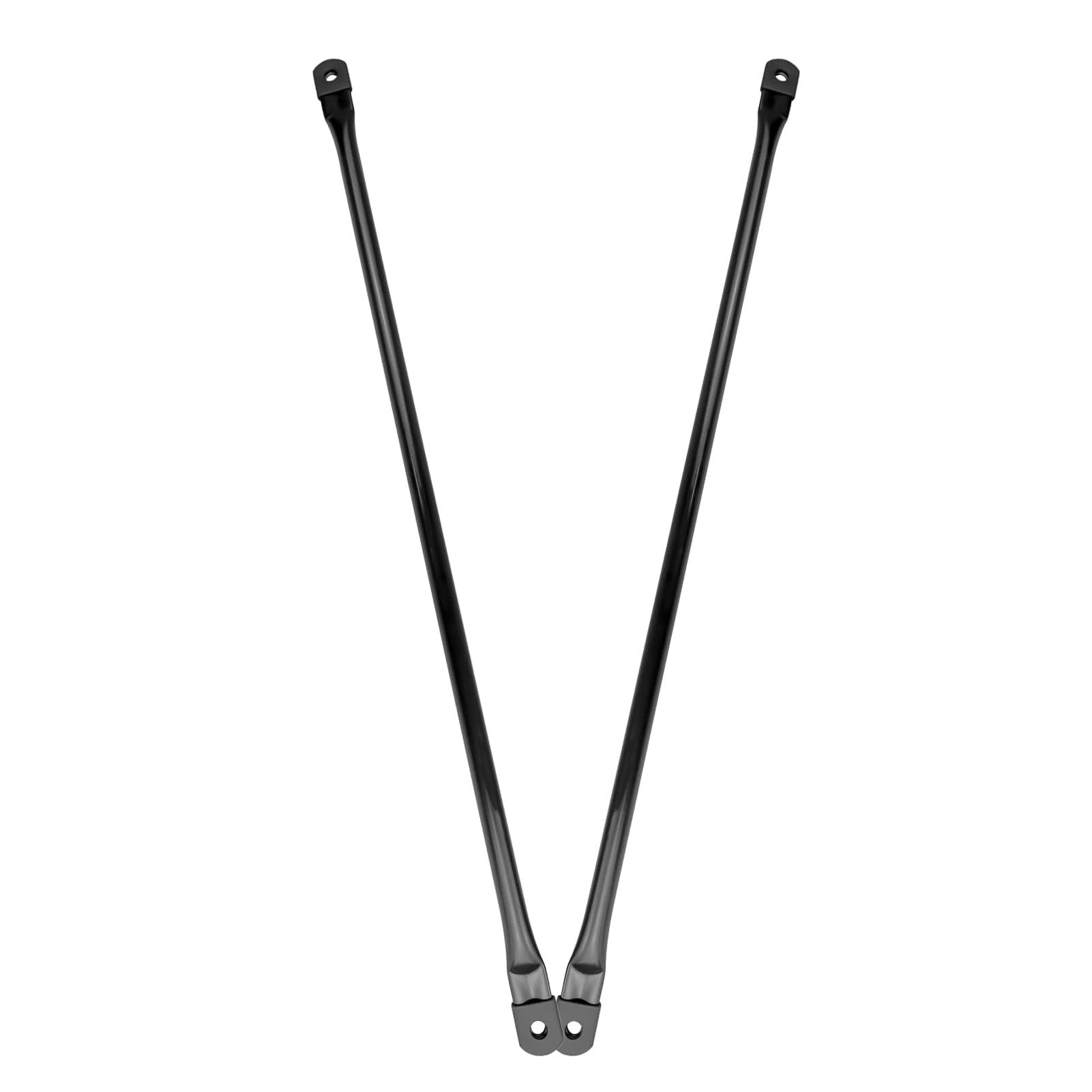 Timyrimy 31.5"/80cm Garden Swing Replacement Rods, Black Metal Round Rods for Hanging Swing Seat to Frame(2PCS/CTN) — image 1