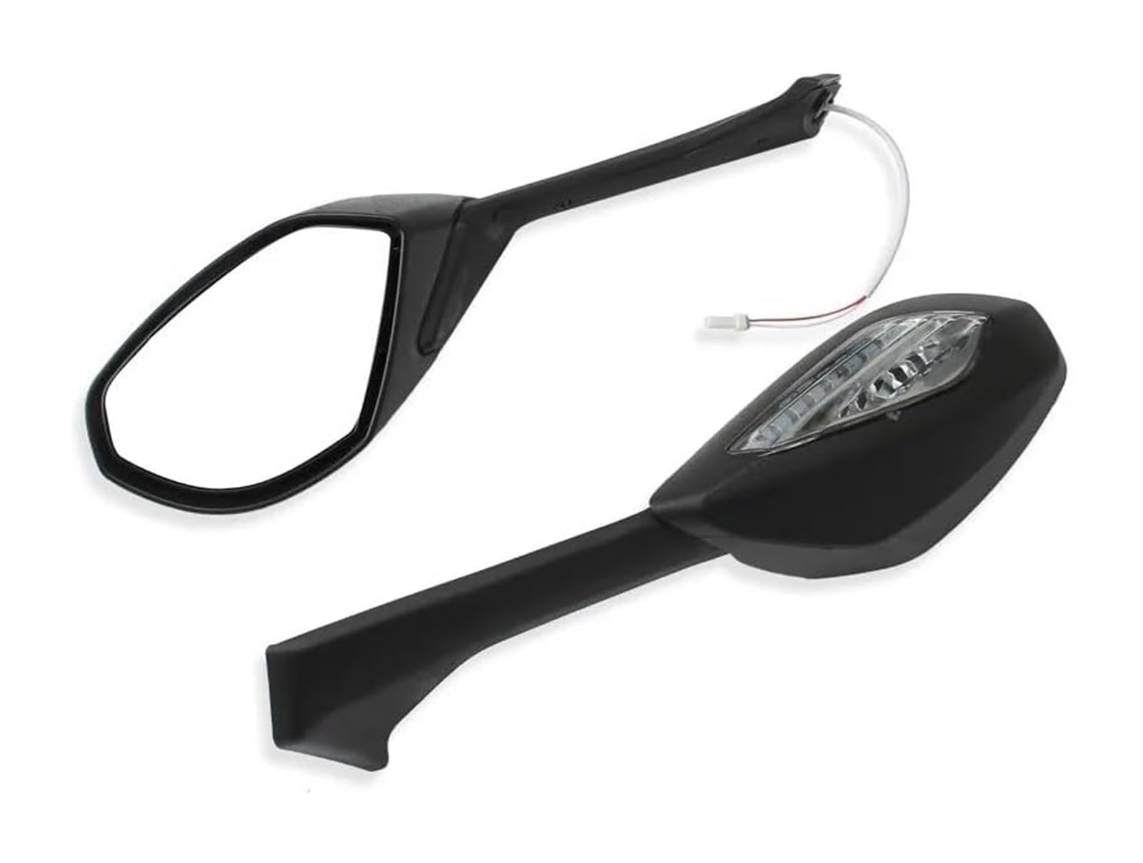 Retrovisores Moto para Panigale V4 S V4S V2 Luces De Señalización Giro Retrovisor Lateral para Motocicleta Espejos