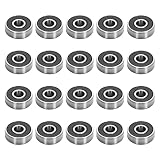 20 Pièces Roulement a Bille 626 RS, 6x19x6 mm...